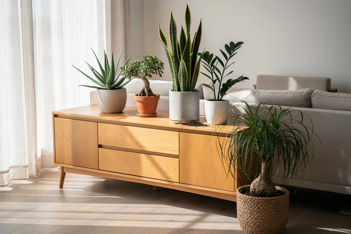 7 plantas de interior que sobrevivem mesmo se você esquecer de regá-las